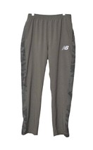 New Balance Mens Green Activewear Joggers Camo Side Panel Large Zip Ankles - £15.17 GBP