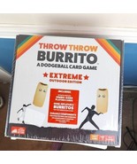Exploding Kittens Throw Throw Burrito Dodgeball Card Game Outdoor Editio... - £15.65 GBP