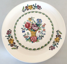 Spode Avondale Salad Plate Floral Basket No Scroll Made in England 8 1/4&quot; - £22.39 GBP