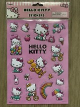 Hello Kitty 3D Puffy Stickers Sanrio Sticker Sheet NEW - £7.60 GBP