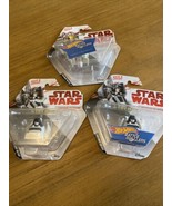 Disney Star Wars Battle Rollers Emperor Palpatine Imperial Shuttle Hot W... - £9.48 GBP
