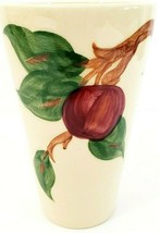 Franciscan Ware Apple Tumbler 5.25&quot; x 3.25&quot; Hand Decorated 12 Oz USA - £9.58 GBP