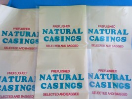 TEN FULL HANKS for 1200+ Lbs of  Sausage  NATURAL Hog Casings DEER HUNTERS - $5,391.51 MXN