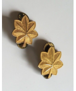 US Army Major Oak Leaf 1/20 GF Gold Insignias Large or Small Size Myers ... - €8,61 EUR