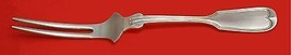 Fiddle Thread by Frank Smith Sterling Silver Spinach Fork Custom Made 7&quot; - £92.27 GBP