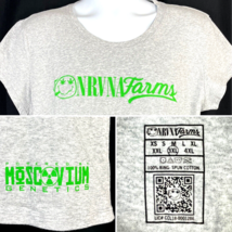 NiRVaNA Farms 420 Ladies size 3XL Babydoll T-Shirt Cannabis Moscovium Genetics - £28.49 GBP