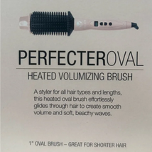 Calista Perfecter Oval Heated Volumizing Brush (pink) 1” - $69.95