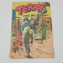 Vintage 1938 Terry and the Pirates Comic Book Chicago Tribune Popped Whe... - $59.99