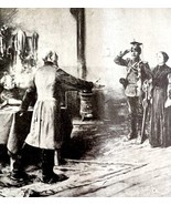 Juliette Dodu Hero Of The War Le Noel Christmas 1911 Antique Print Frenc... - $24.99