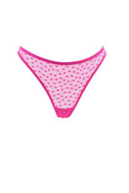 L&#39;agent By Agent Provocateur Womens Thongs Elastic Polka Dot Pink S - £30.14 GBP