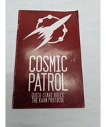 Cosmic Patrol Quick-Start Rules The Kahn Protocol Science Fiction RPG Bo... - £17.47 GBP