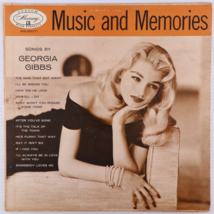 Georgia Gibbs Music &amp; Memories 1955 Mono Jazz/Big Band Vinyl LP Record MG 20071 - £6.56 GBP