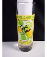 Stolichnaya Vodka Stoli Citors shooter label design Citrus Lemon - $4.25