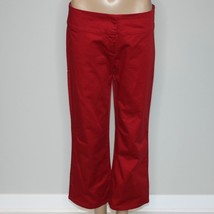 Lam Basic Women&#39;s Low Rise Red Carpi Pants size 6 - £7.09 GBP