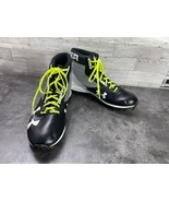 Under Armour Football Cleats Men 11M Hammer RM Mid Shoes Black White 128... - $47.27 CAD