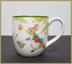 NEW RARE Pottery Barn Beatrix Potter Peter Rabbit Stoneware Mug 21 OZ Stoneware - $39.99