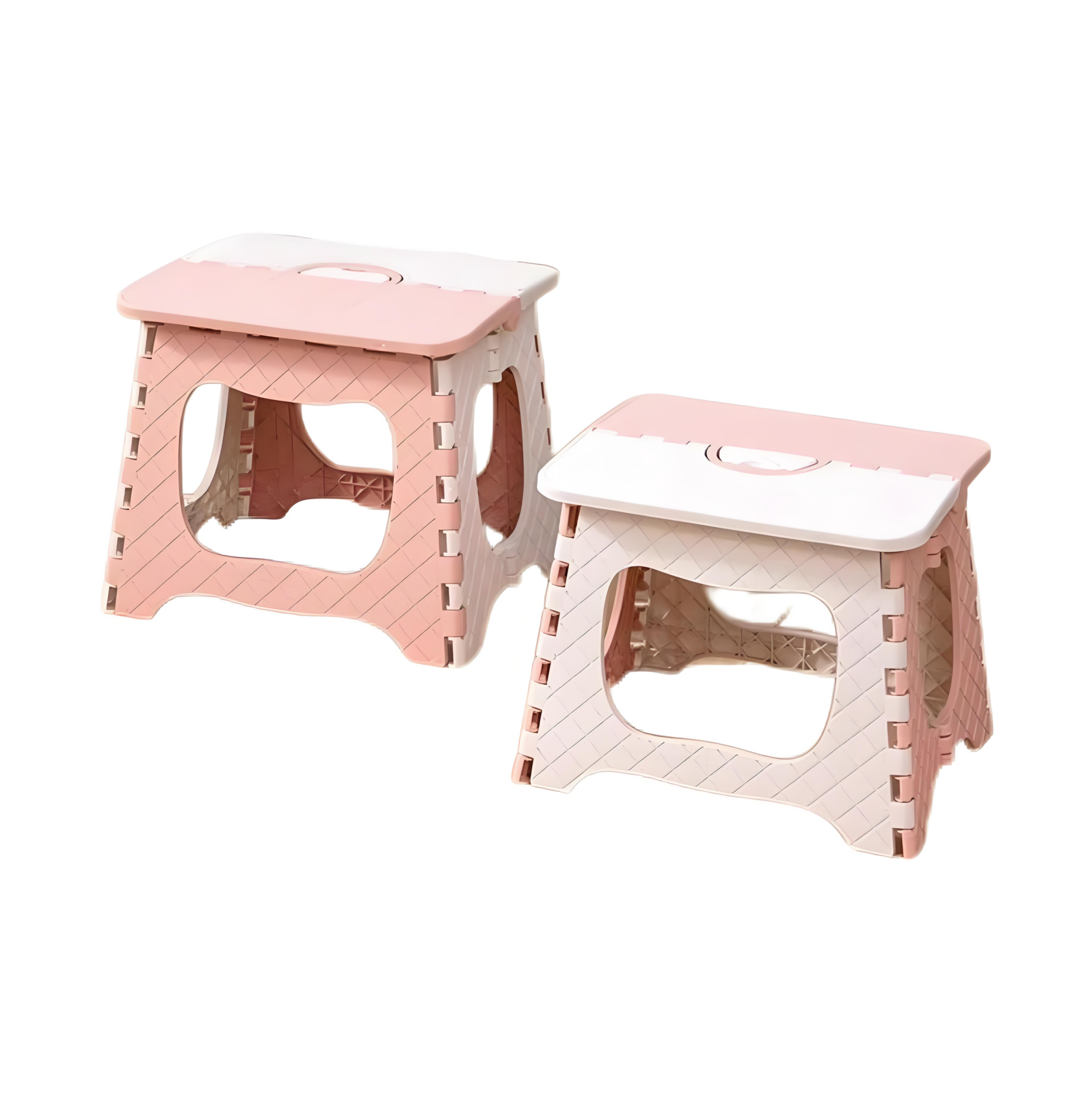 KAZURO Pink thickened upgraded portable creative handheld stool - $26.68