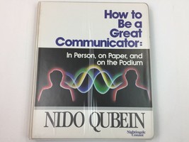 How to Be a Great Communicator Nido Qubein 6 Cassette Set - £22.02 GBP