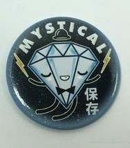 Blue Mystical Diamond Circle Magnet, Free Shipping - £4.79 GBP