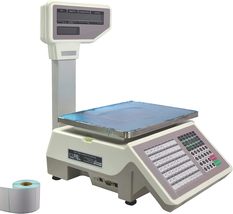 66LB Electronic Price Computing Scale with Thermal Label Printer 110V  - £239.00 GBP