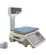 66LB Electronic Price Computing Scale with Thermal Label Printer 110V  - $410.08 CAD