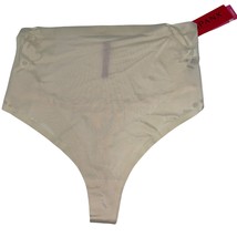 Spanx Shaping Thong Panties Cream Smoothing Silky Shapewear Haute Contou... - $37.09