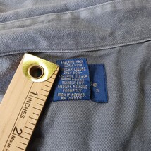 Cambridge Classics Mervyns Men's Gray Cotton Long Sleeve Denim Shirt Size Large image 4