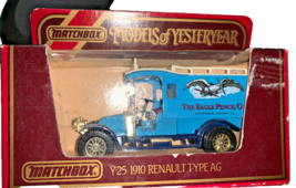Matchbox  Models of Yesteryear 910 RENAULT TYPE AG - EAGLE PENCIL - $19.68