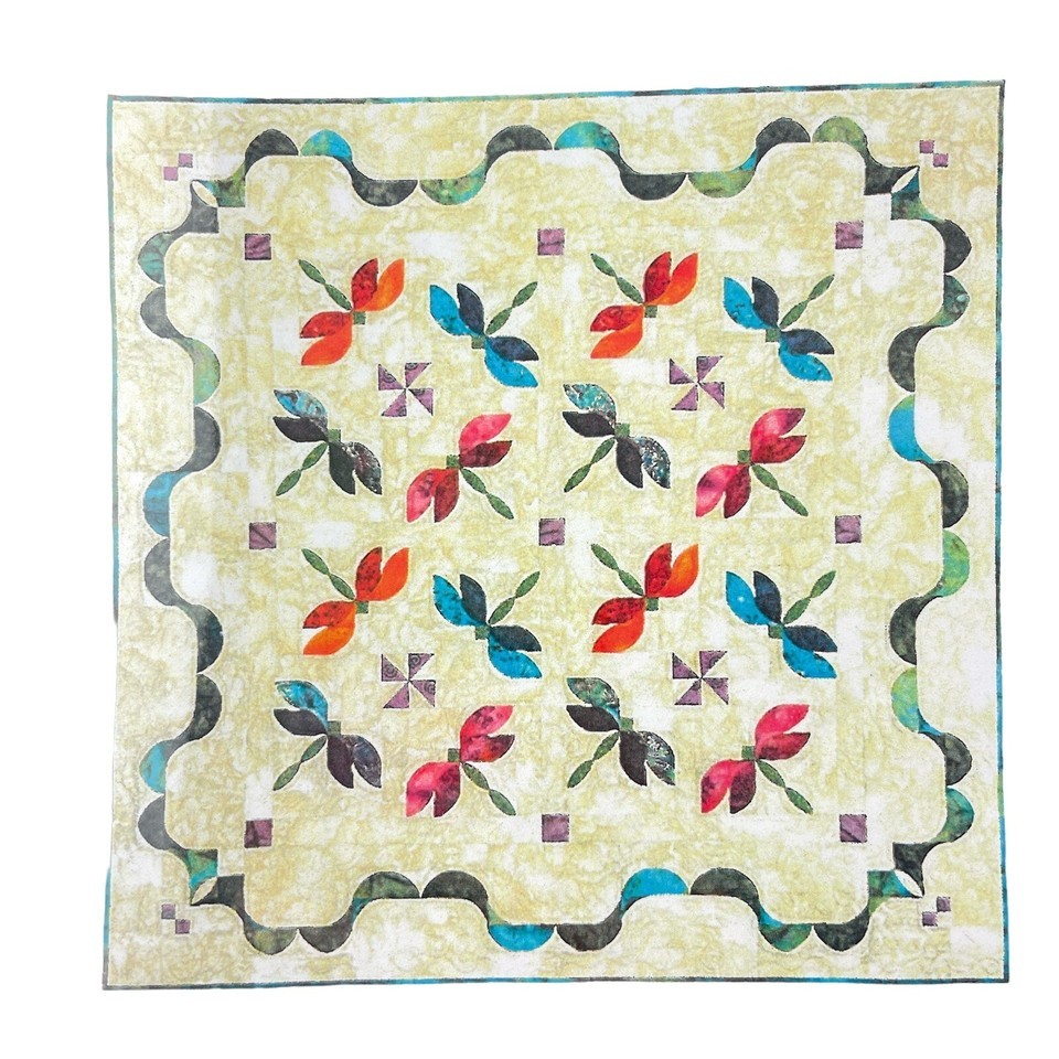 Southwind Design PATTERN Dance of the Dragonflies SWD-321 51" x 51" Item image 2