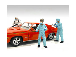 Hazmat Crew Figurine II for 1/24 Scale Models by American Diorama - £14.07 GBP