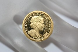 1/20 oz Isle of Man Angel Gold Coin 999.9 2006 Queen Elizabeth II British - £186.56 GBP