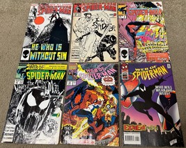 Spider-man Marvel Comics 5 Book Lot ~ Spectacular 109 &amp; 133 / Web of 6 33 78 128 - £14.80 GBP