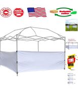 UV-Resistant Half Sidewalls for Pop-Up Canopy Tents – 10&#39;x10&#39;, 10&#39;x15&#39;, ... - $792.51 MXN