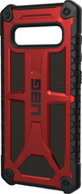 NEW UAG Urban Armor Gear Monarch Series Case for Samsung Galaxy S10+ Crimson Red - £7.46 GBP
