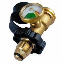 Propane Tank Gauge Level Indicator Converts POL-QCC1 / Type1 Connection for RV - £23.84 GBP
