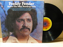 Freddy Fender Before the Next Teardrop Falls LP Record 1975 - £11.74 GBP