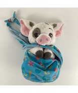 Disney Parks Babies Moana Plush Pua Piglet Swaddle Blanket Wrap Pouch Sl... - $25.21