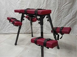 Head Rest Spanking Bench Portable Bench Flogging Restraint Bench Wine Co... - $239.64