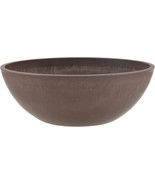 Psw Pot M25C Collection Shallow Garden Bowl Low Planter For, Inch, Choco... - $529.57 MXN