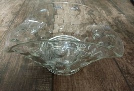 Clear Glass Basket Depression - $4.95