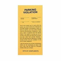 Parking Tickets - $3.19