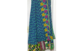 Indian Sari Wrap Skirt S328 - £23.88 GBP