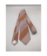 Yves Saint Laurent YSL Neck Tie Burgundy Stripe Diagonal Retro Polyester... - €14,45 EUR