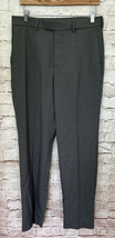 SAVANE Mens  Select Edition Dress Pant GREY Comfort Waist Straight Fit 3... - £34.52 GBP