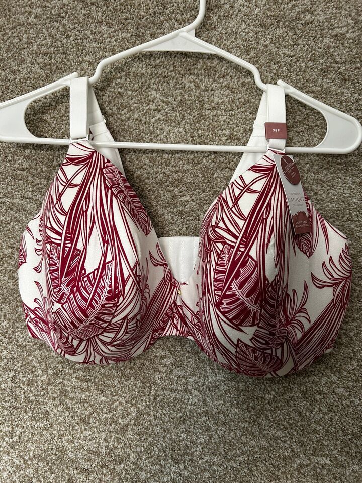 Cacique The Modern Collection Lightly Lined Full Coverage Underwire Bra  Size 38F