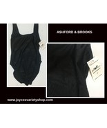 Ashford &amp; Brooks Women&#39;s Black Sport Professional Swim Wear Many Sizes - $10.99