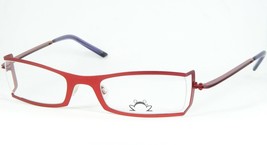 Eye&#39;dc V441 003 Red Unique Rare Eyeglasses Glasses Eye Dc 50-20-133mm France - £146.58 GBP