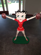 Extremely Rare! Betty Boop Sexy Cheerleader Figurine Statue - £202.89 GBP