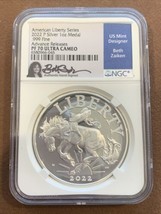 2022 P- American Liberty Silver Medal-NGC PF70UCAM-Advance Releases- Bet... - $445.00