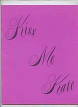 Kiss Me Kate Program Starlight Musicals Indianapolis IN 1966 Patrice Munsel  - £13.30 GBP